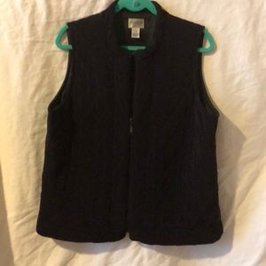 Zippered vest